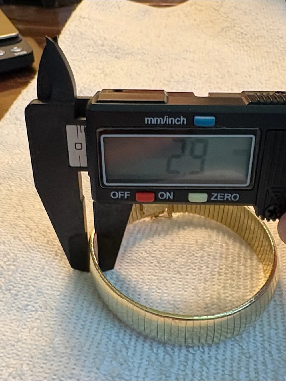 Vintage Italian 14K Yellow Gold Omega-Style Link Bracelet